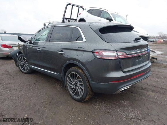 2019 Lincoln Nautilus Reserve with VIN 2LMPJ8L93KBL42922, listed as a IAAI auction lot 41202130 with 45,883 mi miles. Bid and sale history available at carsss.com. Image 3.