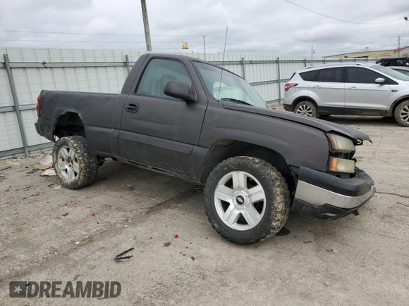 2003 Chevrolet Silverado 1500 LS with VIN 1GCEK14V83Z103226, listed as a Copart auction lot 50526455 with Not Provided miles and Non Repairable. Bid and sale history available at DreamBid. Image 4.