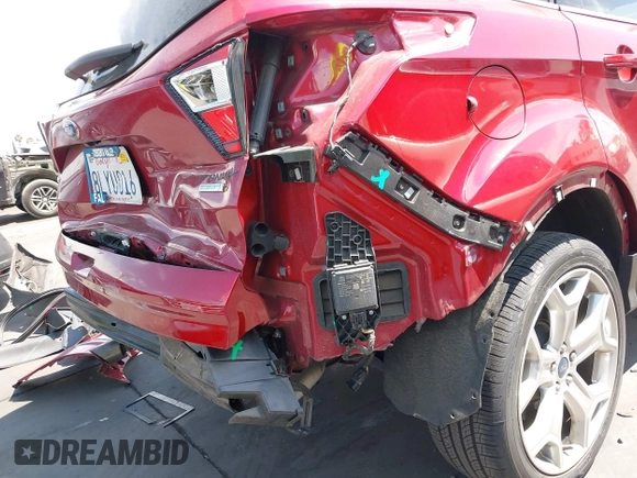2019 Ford Escape Titanium with VIN 1FMCU0J96KUB79330, listed as a IAAI auction lot 42018346 with 35,500 mi miles and . Bid and sale history available at DreamBid. Image 19.