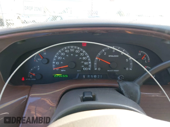 1999 Ford F-150 XL with VIN 1FTRX17L4XKA58054, listed as a IAAI auction lot 41647530 with 225,632 mi miles. Bid and sale history available at carsss.com. Image 7.