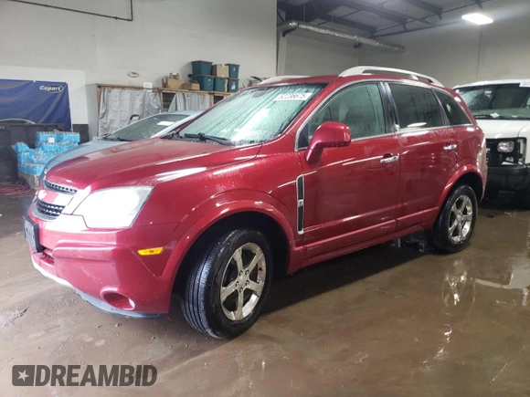 2012 Chevrolet Captiva Sport LT with VIN 3GNAL3E54CS645563, listed as a Copart auction lot 52236675 with 133,413 mi miles and Salvage Title. Bid and sale history available at carsss.com. Image 1.