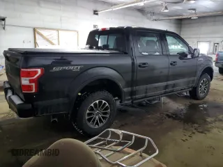 2020 Ford F-150 XL with VIN 1FTEW1E55LFB55207, listed as a Copart auction lot 45265775 with 62,610 mi miles and Clean Title. Bid and sale history available at carsss.com. Image 3.