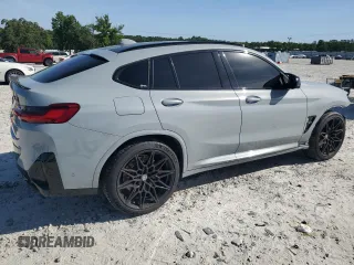 2022 BMW X4 M z VIN 5YM23EC09N9L83620, wystawiony jako Copart lot #58009214 z przebiegiem 21 587 mil mil oraz Szkoda całkowita • Salvage title. Historia ofert i sprzedaży dostępna na DreamBid. Obrazek 3.