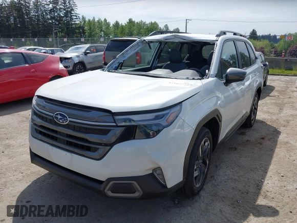 2025 Subaru Forester Limited с VIN JF2SLDRC7SH483870, выставлен на аукционе IAAI как лот 42164753 с пробегом 1 538 миль миль и . История ставок и продаж доступна на DreamBid. Изображение 18.