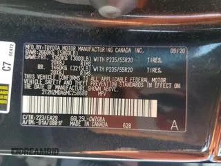 2021 Lexus RX with VIN 2T2HZMDA6MC258680, listed as a Copart auction lot 45471515 with 57,027 mi miles and Non Repairable. Bid and sale history available at carsss.com. Image 13.