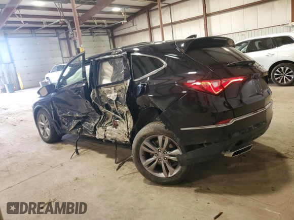 2023 Acura MDX with VIN 5J8YE1H37PL018059, listed as a Copart auction lot 45511545 with 30,851 mi miles and Salvage Title. Bid and sale history available at carsss.com. Image 2.