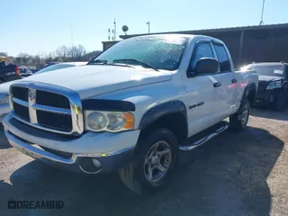 2003 Dodge Ram 1500 ST with VIN 1D7HU18D33S373245, listed as a IAAI auction lot 41801674 with 169,395 mi miles. Bid and sale history available at carsss.com. Image 2.