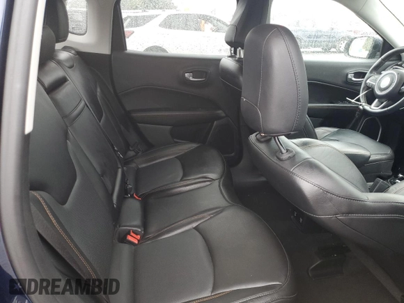 2019 Jeep Compass Limited with VIN 3C4NJCCB7KT730818, listed as a Copart auction lot 61362545 with 57,939 mi miles and Salvage title. Bid and sale history available at DreamBid. Image 11.