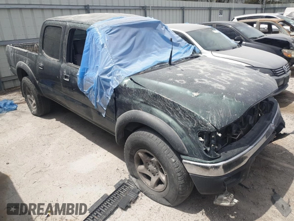 2003 Toyota Tacoma PreRunner z VIN 5TEGN92N53Z231042, wystawiony jako Copart lot #55854505 z przebiegiem Nie podano mil oraz Szkoda całkowita • Salvage title. Historia ofert i sprzedaży dostępna na DreamBid. Obrazek 4.