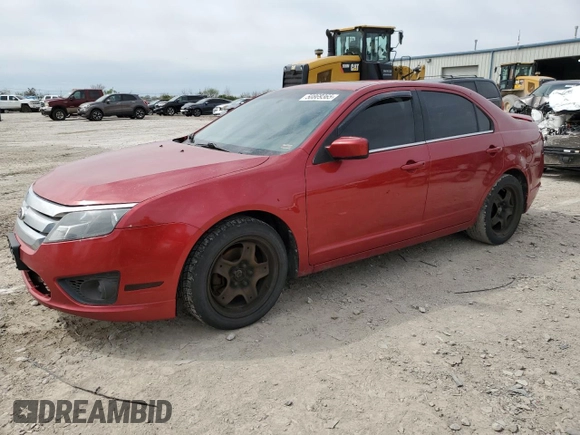 2010 Ford Fusion SE with VIN 3FAHP0HA8AR296310, listed as a Copart auction lot 50869365 with 255,063 mi miles and Salvage Title. Bid and sale history available at carsss.com. Image 1.