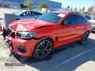 2021 BMW X4 M with VIN 5YMUJ0C08M9H70033, listed as a IAAI auction lot 41671276 with 18,151 mi miles. Bid and sale history available at carsss.com. Image 18.