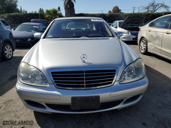 2006 Mercedes-Benz S-Class 3.7L with VIN WDBNF67J06A482377, listed as a Copart auction lot 44619455 with 155,669 mi miles and Clean Title. Bid and sale history available at carsss.com. Image 5.