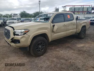 2017 Toyota Tacoma SR5 with VIN 3TMDZ5BN1HM024698, listed as a Copart auction lot 55205014 with 56,829 mi miles and Salvage Title. Bid and sale history available at carsss.com. Image 1.