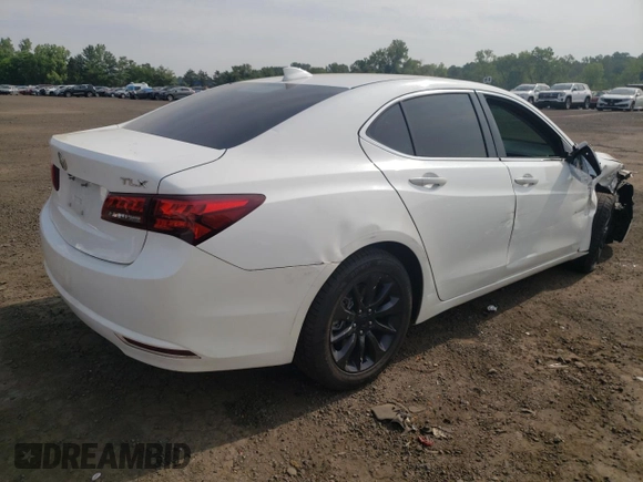 2016 Acura TLX with VIN 19UUB1F34GA000608, listed as a Copart auction lot 60964035 with 125,795 mi miles and Salvage title. Bid and sale history available at DreamBid. Image 3.