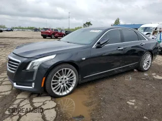 2017 Cadillac CT6 Luxury AWD with VIN 1G6KD5RS5HU138560, listed as a Copart auction lot 55726115 with 399,366 mi miles and Salvage title. Bid and sale history available at DreamBid. Image 1.
