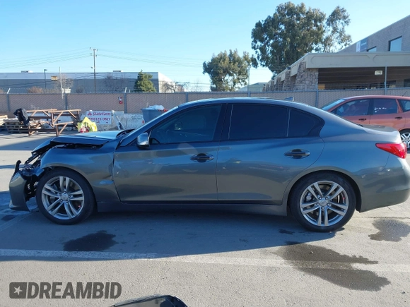2015 Infiniti Q50 Premium with VIN JN1BV7APXFM333101, listed as a IAAI auction lot 41667109 with 112,477 mi miles and . Bid and sale history available at DreamBid. Image 15.