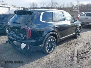 2024 Kia Telluride SX Prestige X-Pro with VIN 5XYP5DGC9RG508532, listed as a IAAI auction lot 41055717 with 4,808 mi miles and . Bid and sale history available at DreamBid. Image 4.