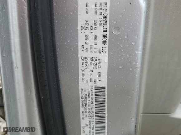 2010 Chrysler Town & Country Touring with VIN 2A4RR5D13AR458243, listed as a Copart auction lot 50969595 with 227,223 mi miles and Salvage Title. Bid and sale history available at carsss.com. Image 15.