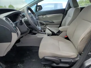 2013 Honda Civic EX with VIN 19XFB2F81DE243410, listed as a Copart auction lot 47586305 with 103,639 mi miles and Salvage Title. Bid and sale history available at DreamBid. Image 7.
