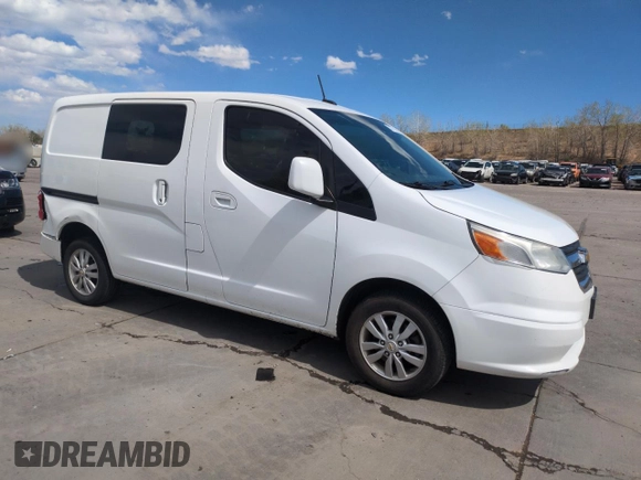 2015 Chevrolet City Express Cargo LT z VIN 3N63M0ZN7FK704601, wystawiony jako Copart lot #53277615 z przebiegiem 154 196 mil mil oraz Szkoda całkowita • Salvage title. Historia ofert i sprzedaży dostępna na DreamBid. Obrazek 4.