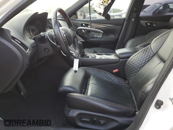 2020 Infiniti Q50 Red Sport 400 с VIN JN1FV7AP4LM630040, выставлен на аукционе Copart как лот 53489304 с пробегом 38 338 миль миль и Списание • Salvage title. История ставок и продаж доступна на DreamBid. Изображение 7.