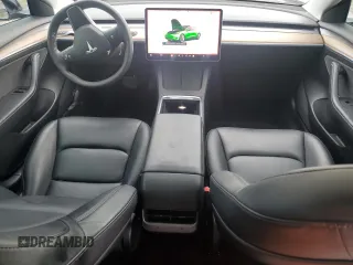 2022 Tesla Model 3 Long Range with VIN 5YJ3E1EB1NF243484, listed as a Copart auction lot 70745404 with 25,970 mi miles and Salvage Title. Bid and sale history available at DreamBid. Image 8.