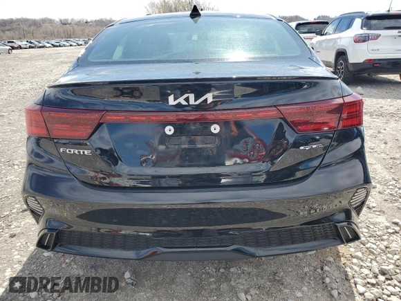 2024 Kia Forte GT-Line with VIN 3KPF54AD5RE714697, listed as a Copart auction lot 49968605 with 27,060 mi miles and Salvage Title. Bid and sale history available at carsss.com. Image 6.