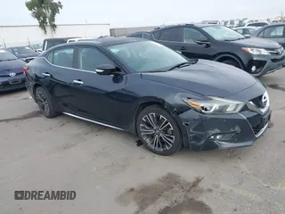 2016 Nissan Maxima Platinum with VIN 1N4AA6AP8GC427702, listed as a IAAI auction lot 41725184 with 81,241 mi miles and . Bid and sale history available at DreamBid. Image 1.