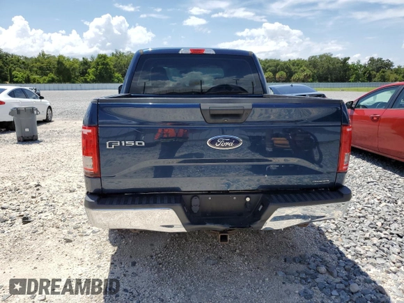 2016 Ford F-150 XLT with VIN 1FTEW1C80GKF41530, listed as a Copart auction lot 64968435 with 85,876 mi miles and Salvage title. Bid and sale history available at DreamBid. Image 6.