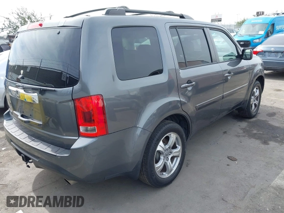2012 Honda Pilot EX-L with VIN 5FNYF3H55CB039448, listed as a IAAI auction lot 41657753 with 168,647 mi miles. Bid and sale history available at carsss.com. Image 4.