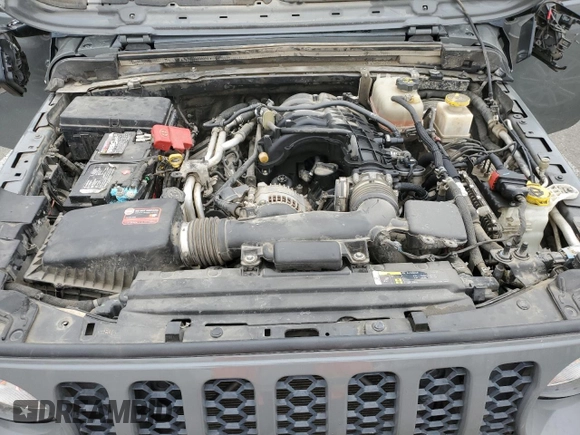 2020 Jeep Gladiator Sport S z VIN 1C6HJTAG6LL193553, wystawiony jako Copart lot #55638915 z przebiegiem 84 600 mil mil oraz Szkoda całkowita • Salvage title. Historia ofert i sprzedaży dostępna na DreamBid. Obrazek 11.