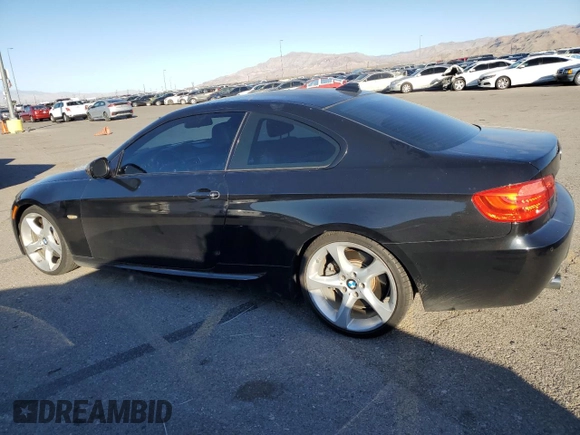 2012 BMW 3 Series 335i with VIN WBAKG7C5XCE803150, listed as a Copart auction lot 76390994 with 113,731 mi miles and Salvage Title. Bid and sale history available at carsss.com. Image 2.