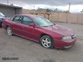 2005 Chevrolet Impala LS with VIN 2G1WH55K159193971, listed as a IAAI auction lot 41507088 with 252,330 mi miles. Bid and sale history available at carsss.com. Image 1.