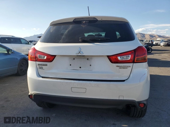 2014 Mitsubishi Outlander Sport ES with VIN 4A4AP3AU4EE014537, listed as a Copart auction lot 50729945 with 137,562 mi miles and Salvage Title. Bid and sale history available at carsss.com. Image 6.