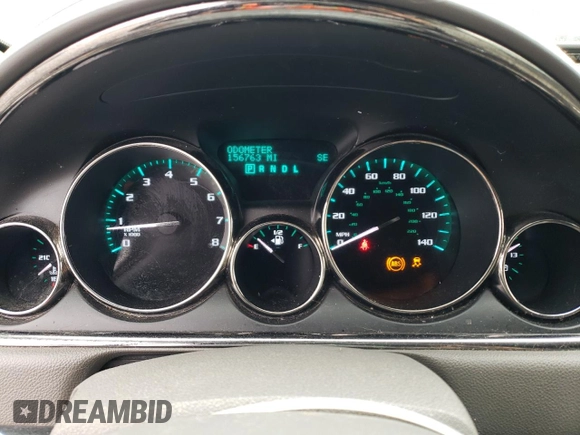 2014 Buick Enclave Leather with VIN 5GAKVBKD9EJ241998, listed as a Copart auction lot 55883975 with 156,763 mi miles and Clean Title. Bid and sale history available at DreamBid. Image 9.
