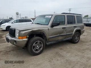 2006 Jeep Commander z VIN 1J8HG48N66C182857, wystawiony jako Copart lot #80734914 z przebiegiem 138 838 mil mil oraz Szkoda całkowita • Salvage title. Historia ofert i sprzedaży dostępna na DreamBid. Obrazek 1.