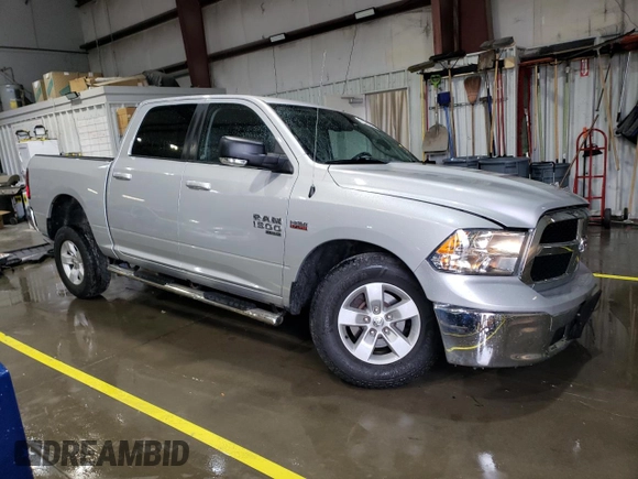 2019 Ram 1500 Classic Lone Star with VIN 1C6RR6LT0KS549041, listed as a Copart auction lot 51341355 with 62,899 mi miles and Salvage Title. Bid and sale history available at carsss.com. Image 4.