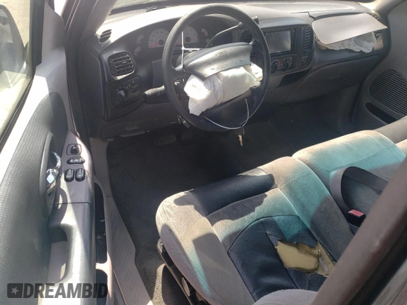 2003 Ford F-150 Lightning with VIN 2FTRF07303CA83240, listed as a Copart auction lot 52941975 with 0 mi miles and Salvage Title. Bid and sale history available at carsss.com. Image 8.
