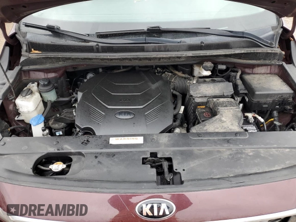 2020 Kia Sedona LX with VIN KNDMB5C15L6605842, listed as a Copart auction lot 43246275 with 115,057 mi miles and Salvage Title. Bid and sale history available at carsss.com. Image 12.