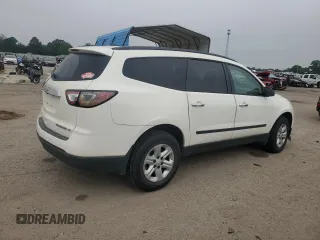 2014 Chevrolet Traverse LS z VIN 1GNKRFED5EJ340184, wystawiony jako Copart lot #54798975 z przebiegiem 197 728 mil mil oraz Czysty tytuł • Clean title. Historia ofert i sprzedaży dostępna na DreamBid. Obrazek 3.