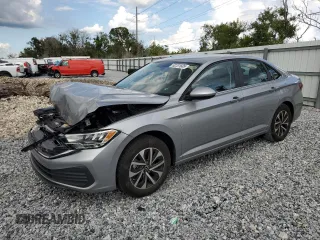 2023 Volkswagen Jetta S with VIN 3VW5M7BU0PM026511, listed as a Copart auction lot 62201605 with 19,805 mi miles and Salvage title. Bid and sale history available at DreamBid. Image 1.