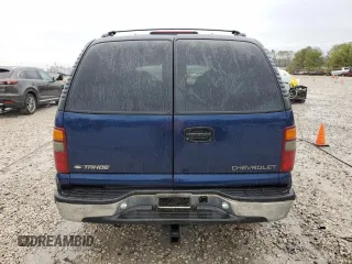 2002 Chevrolet Tahoe LT with VIN 1GNEC13ZX2R170031, listed as a Copart auction lot 88728135 with 370,496 mi miles and Salvage title. Bid and sale history available at DreamBid. Image 6.