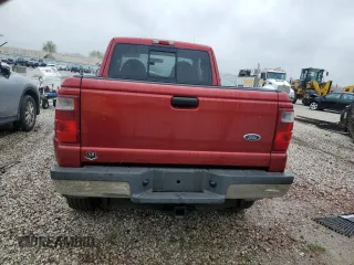 2002 Ford Ranger XL Fleet with VIN 1FTZR45E82PA30950, listed as a Copart auction lot 51300865 with 120,623 mi miles and Salvage Title. Bid and sale history available at carsss.com. Image 6.