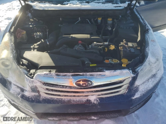 2011 Subaru Outback 2.5i with VIN 4S4BRCAC5B1349897, listed as a Copart auction lot 87860235 with 220,448 mi miles and Salvage Title. Bid and sale history available at carsss.com. Image 12.