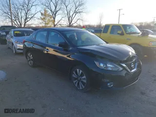 2018 Nissan Sentra SV with VIN 3N1AB7AP0JY251422, listed as a IAAI auction lot 41805927 with 68,030 mi miles. Bid and sale history available at carsss.com. Image 1.