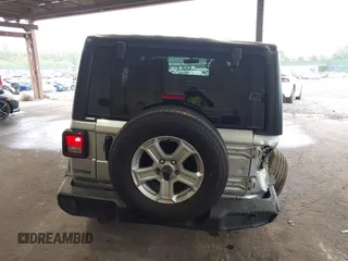 2022 Jeep Wrangler Unlimited Sport S with VIN 1C4HJXDG6NW144396, listed as a IAAI auction lot 42362283 with 19,854 mi miles and . Bid and sale history available at DreamBid. Image 17.