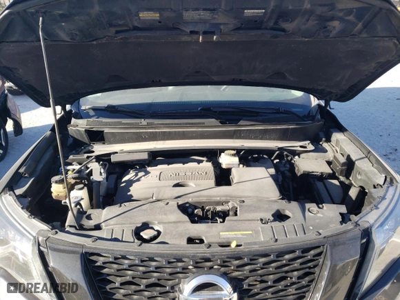 2020 Nissan Pathfinder SL with VIN 5N1DR2CM6LC643646, listed as a Copart auction lot 87307874 with 76,446 mi miles and Salvage Title. Bid and sale history available at carsss.com. Image 12.