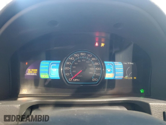 2010 Ford Fusion Hybrid with VIN 3FADP0L31AR298584, listed as a Copart auction lot 50825685 with 166,642 mi miles and Salvage Title. Bid and sale history available at DreamBid. Image 9.