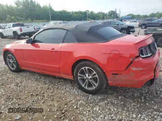 2013 Ford Mustang V6 with VIN 1ZVBP8EM0D5265005, listed as a Copart auction lot 54985425 with 128,964 mi miles and Salvage title. Bid and sale history available at DreamBid. Image 2.