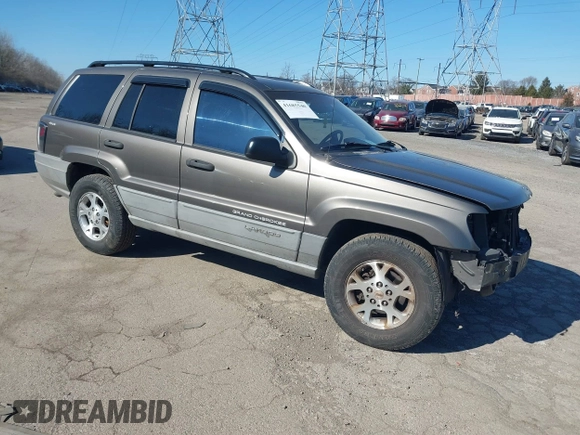 1999 Jeep Grand Cherokee Laredo with VIN 1J4GW58NXXC623753, listed as a IAAI auction lot 41685540 with 190,134 mi miles and . Bid and sale history available at DreamBid. Image 1.